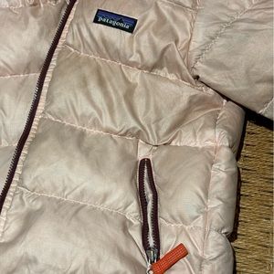 Patagonia down sweater girls coat